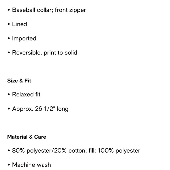 NWOT Mode of One Men’s Reversible Bomber Jacket - Picture 11 of 11